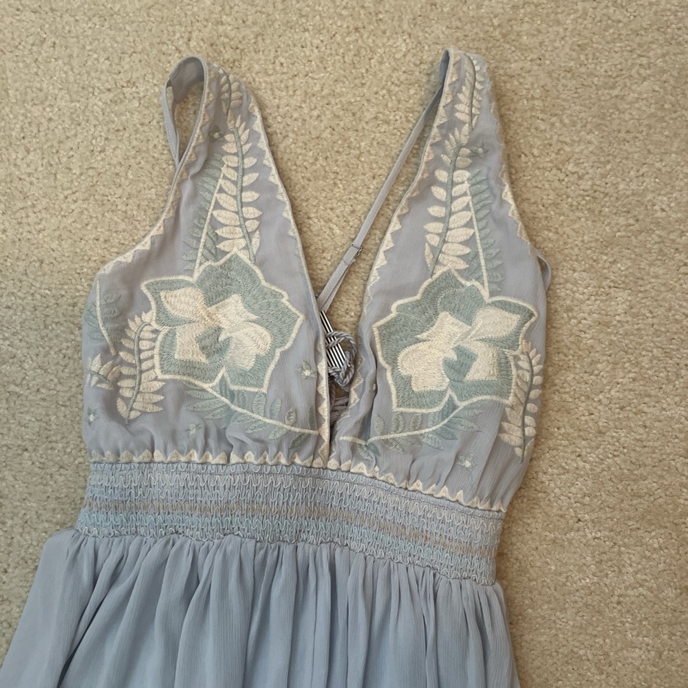 Soieblu Lavender Smocked Dress